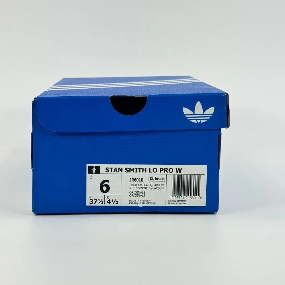 Adidas Women's Stan Smith Low Pro 'Black' JR6010 Multi Size